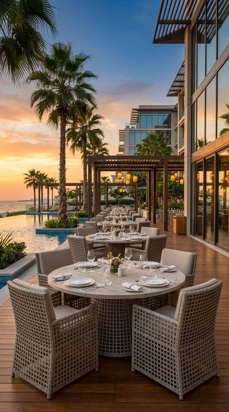 Wicker Outdoor Dining