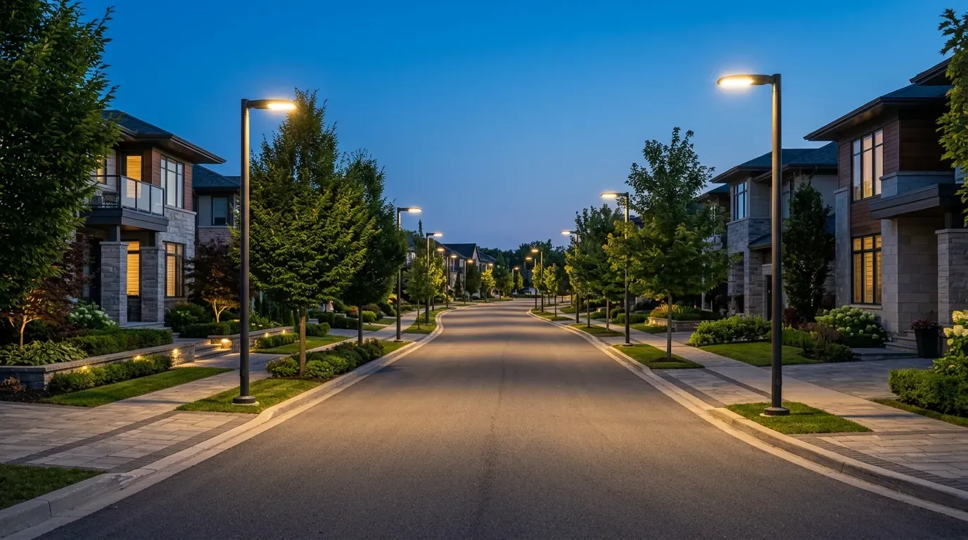 Solar Street Light Installation