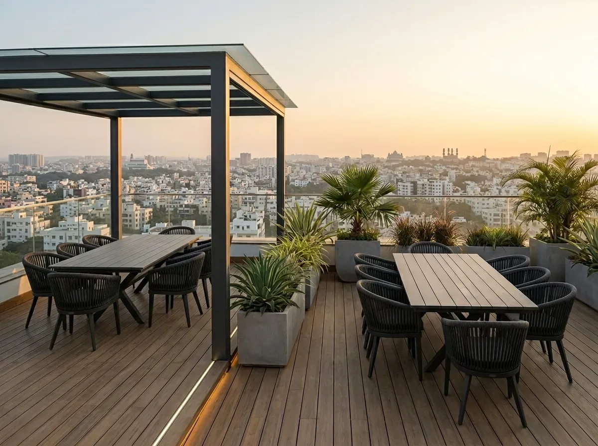 Skyline Penthouse Terrace