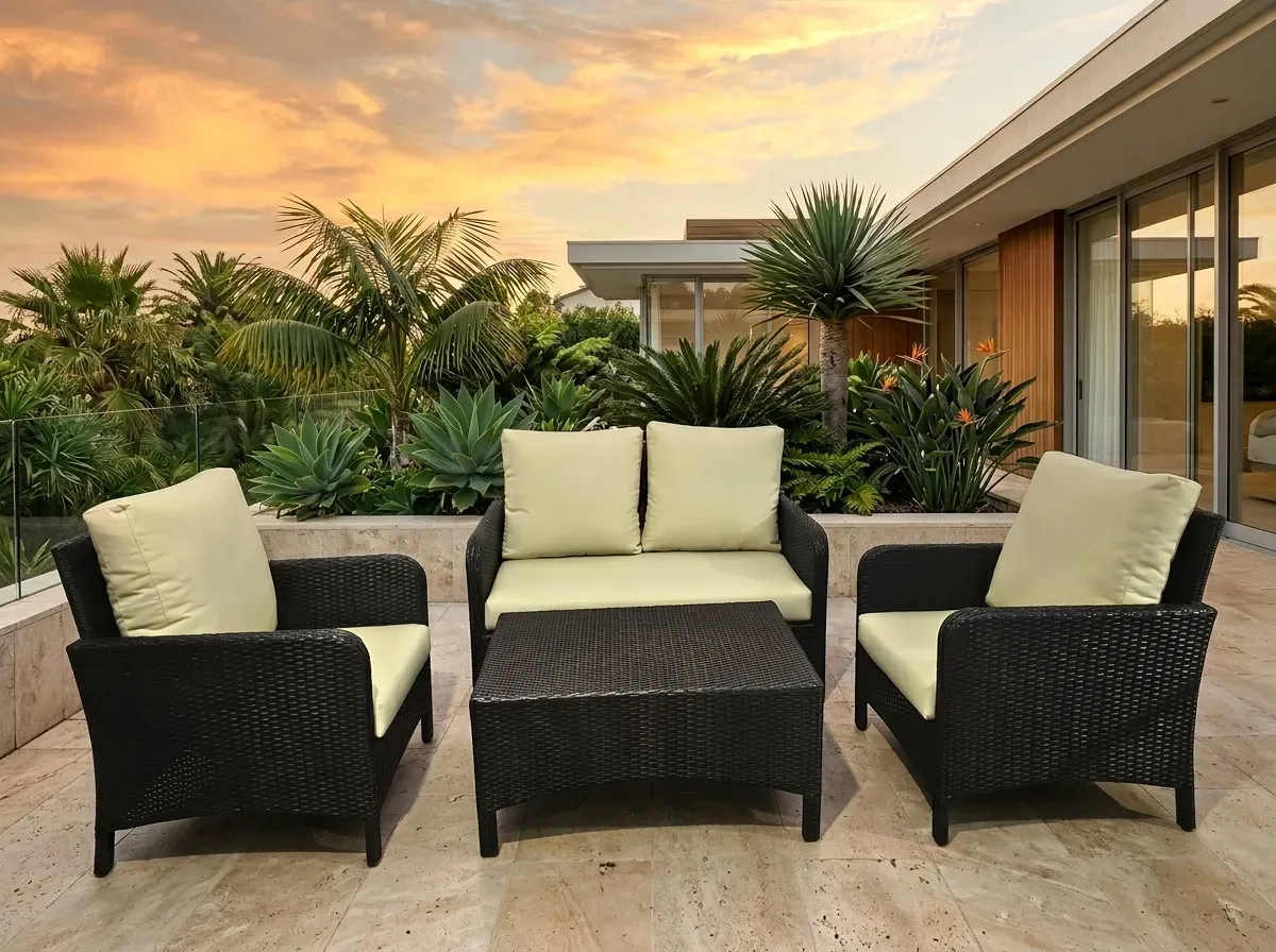 Premium Wicker Lounge Suite