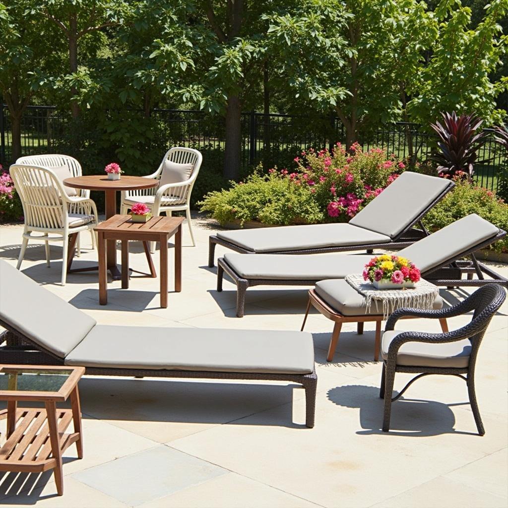 Weather protection for outdoor furniture covers