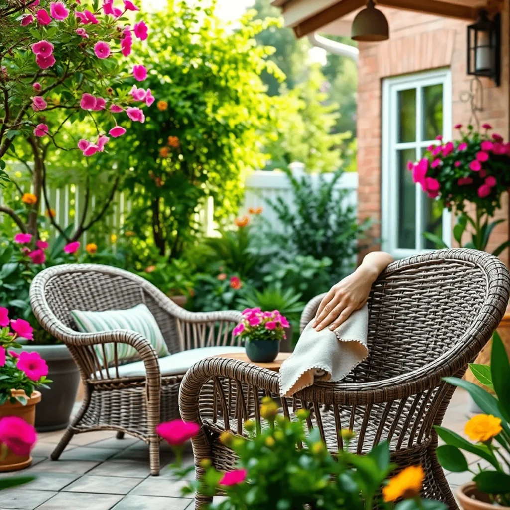 Maintenance Tips for Outdoor Wicker Furniture