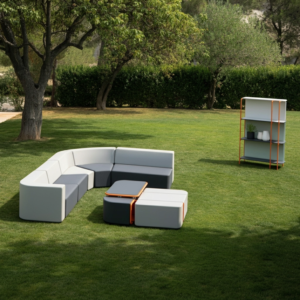 modular furniture for your outdoor space