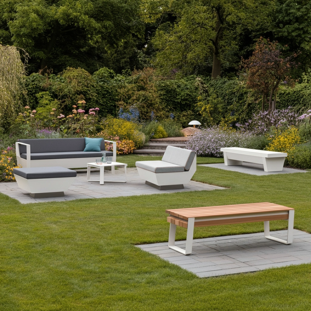 patio furniture for gardens