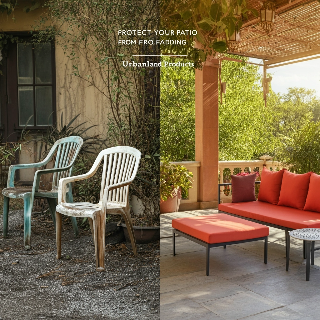 outdor furniture fading