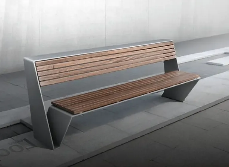 Modern WPC bench designed by Urbanland Products - Leading WPC Bench Manufacturer